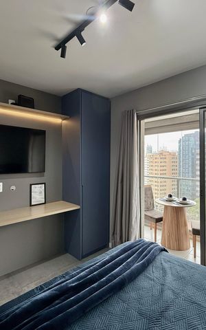 Studio à venda com 25m², 1 quarto e sem vaga Studio à venda com 25m², 1 quarto e sem vagaQuarto