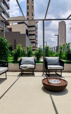 Studio à venda com 25m², 1 quarto e sem vaga Studio à venda com 25m², 1 quarto e sem vagaRooftop