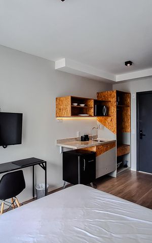 Studio para alugar com 23m², 1 quarto e sem vagaStudio
