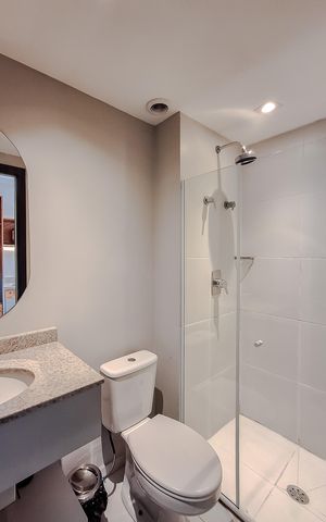 Studio para alugar com 23m², 1 quarto e sem vagaBanheiro