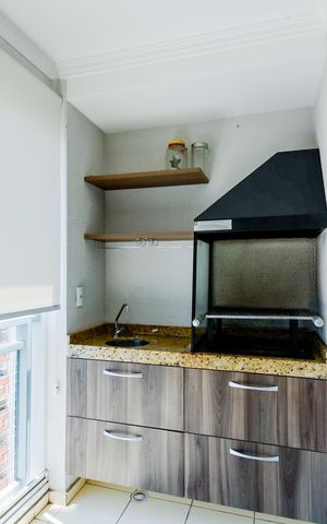 Apartamento para alugar com 58m², 2 quartos e 1 vagaVaranda da Sala