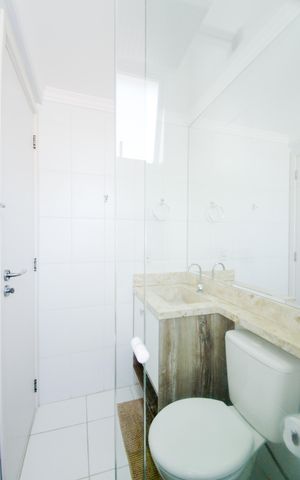 Apartamento para alugar com 58m², 2 quartos e 1 vagaBanheiro Social