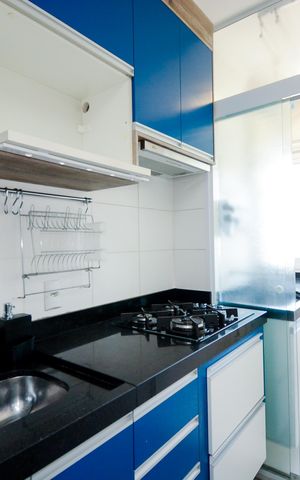 Apartamento para alugar com 58m², 2 quartos e 1 vagaCozinha