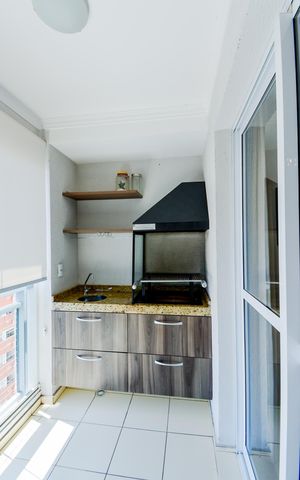 Apartamento para alugar com 58m², 2 quartos e 1 vagaVaranda da Sala