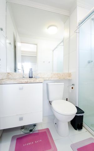 Apartamento para alugar com 58m², 2 quartos e 1 vagaBanheiro da Suíte