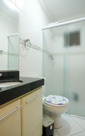 Apartamento para alugar com 83m², 3 quartos e 2 vagasBanheiro