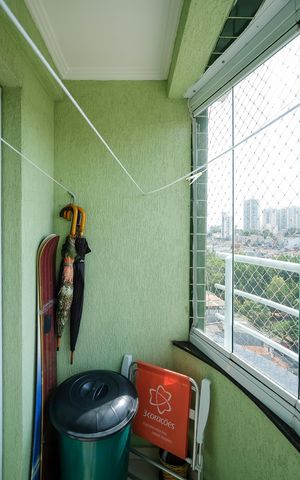 Apartamento para alugar com 83m², 3 quartos e 2 vagasVaranda da sala