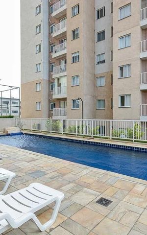 Apartamento à venda com 32m², 2 quartos e sem vaga Apartamento à venda com 32m², 2 quartos e sem vagaÁrea comum - Piscina