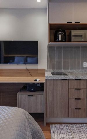 Apartamento para alugar com 28m², 1 quarto e sem vaga Apartamento para alugar com 28m², 1 quarto e sem vagaCozinha