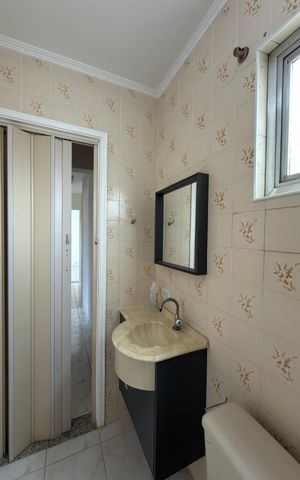 Apartamento à venda com 66m², 2 quartos e 1 vaga Apartamento à venda com 66m², 2 quartos e 1 vagaBanheiro Social