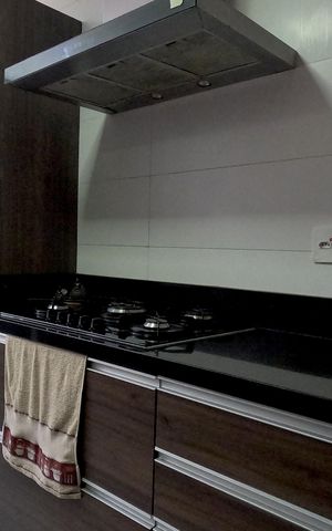 Apartamento para alugar com 100m², 2 quartos e 1 vagaCozinha e Área de Serviço
