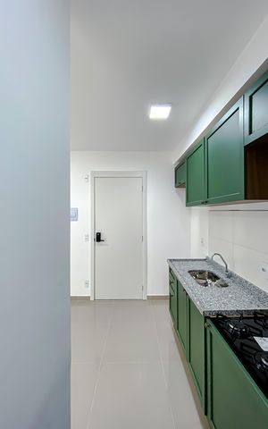 Apartamento para alugar com 40m², 2 quartos e sem vaga Apartamento para alugar com 40m², 2 quartos e sem vagaCozinha