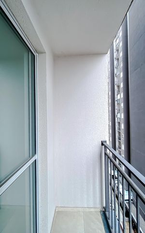 Apartamento para alugar com 40m², 2 quartos e sem vaga Apartamento para alugar com 40m², 2 quartos e sem vagaVaranda da Sala
