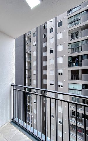 Apartamento para alugar com 40m², 2 quartos e sem vaga Apartamento para alugar com 40m², 2 quartos e sem vagaVaranda da Sala