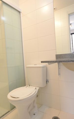 Apartamento para alugar com 24m², 1 quarto e sem vagaBanheiro