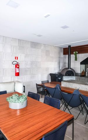 Apartamento à venda com 141m², 3 quartos e 2 vagasChurrasqueira