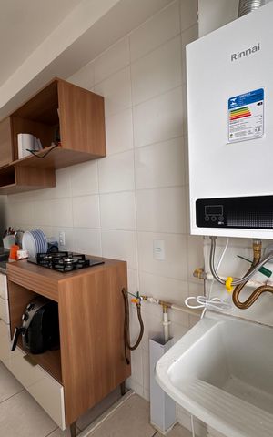 Apartamento para alugar com 53m², 2 quartos e 1 vaga Apartamento para alugar com 53m², 2 quartos e 1 vagaCozinha e Área de Serviço