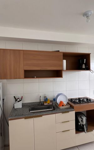 Apartamento para alugar com 53m², 2 quartos e 1 vaga Apartamento para alugar com 53m², 2 quartos e 1 vagaCozinha e Área de Serviço