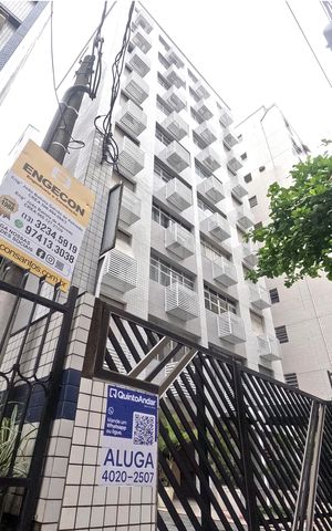 Apartamento para alugar com 53m², 1 quarto e 1 vagaFachada | Adesivo/Placa Quintoandar instalado 