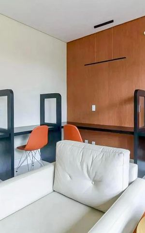 Apartamento para alugar com 35m², 2 quartos e sem vaga Apartamento para alugar com 35m², 2 quartos e sem vagaCoworking