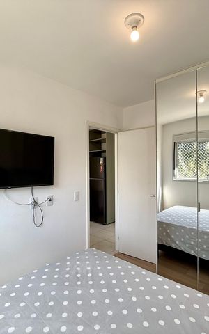 Apartamento para alugar com 35m², 2 quartos e sem vaga Apartamento para alugar com 35m², 2 quartos e sem vagaQuarto 2