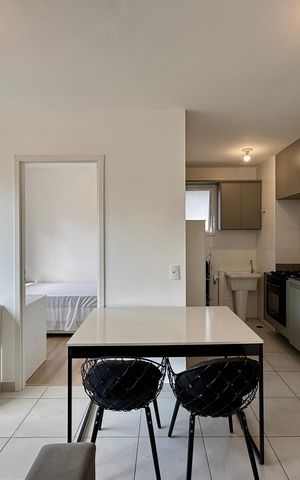 Apartamento para alugar com 35m², 2 quartos e sem vaga Apartamento para alugar com 35m², 2 quartos e sem vagaSala