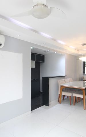 Apartamento para alugar com 69m², 2 quartos e 1 vagaSala
