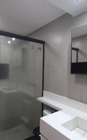 Apartamento para alugar com 69m², 2 quartos e 1 vagaBanheiro social