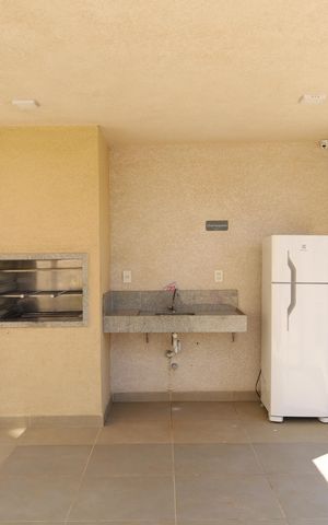 Apartamento para alugar com 33m², 2 quartos e sem vagaÁrea comum - Churrasqueira