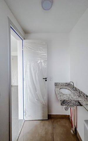 Apartamento para alugar com 45m², 2 quartos e sem vagaBanheiro