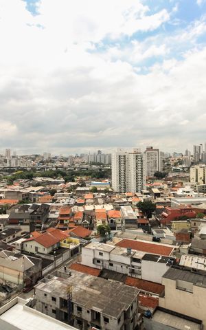 Apartamento para alugar com 45m², 2 quartos e sem vaga Apartamento para alugar com 45m², 2 quartos e sem vagaVaranda e Área de Serviço - Vista