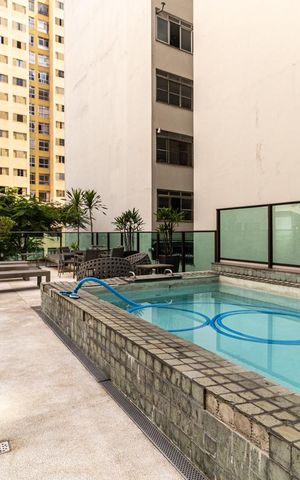 Apartamento para alugar com 33m², 1 quarto e 1 vagaPiscina 2