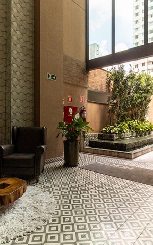 Apartamento para alugar com 33m², 1 quarto e 1 vagaHall Social