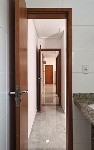 Apartamento para alugar com 57m², 2 quartos e 1 vaga Apartamento para alugar com 57m², 2 quartos e 1 vagaBanheiro da Suíte