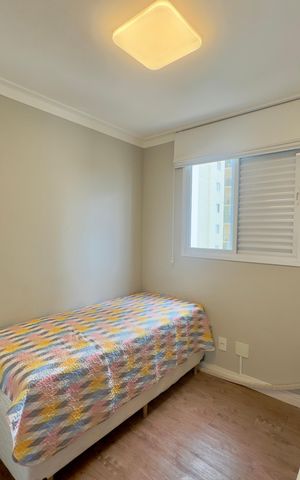 Apartamento à venda com 54m², 2 quartos e 1 vagaQuarto 2