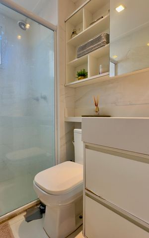 Apartamento à venda com 54m², 2 quartos e 1 vagaBanheiro