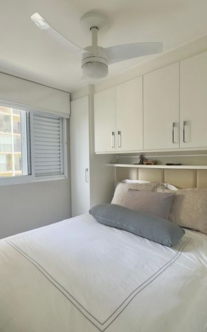 Apartamento à venda com 54m², 2 quartos e 1 vagaQuarto 1