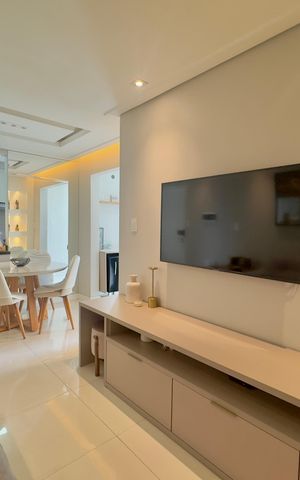 Apartamento à venda com 54m², 2 quartos e 1 vagaSala