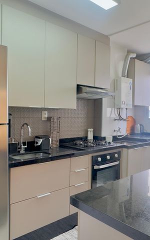 Apartamento à venda com 54m², 2 quartos e 1 vagaCozinha