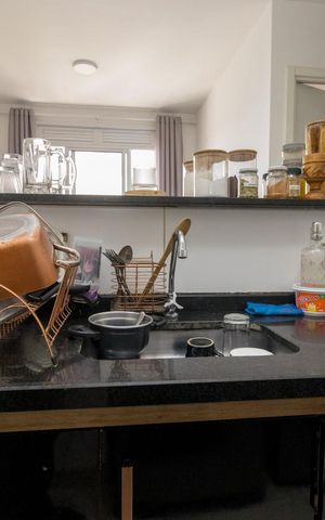 Apartamento à venda com 35m², 2 quartos e sem vaga Apartamento à venda com 35m², 2 quartos e sem vagaCozinha e Área de Serviço