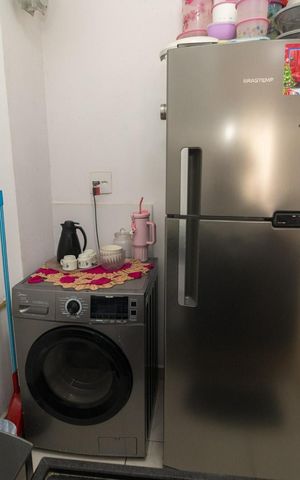 Apartamento à venda com 35m², 2 quartos e sem vaga Apartamento à venda com 35m², 2 quartos e sem vagaCozinha e Área de Serviço