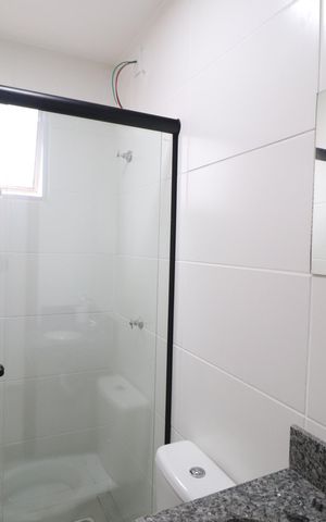 Apartamento para alugar com 55m², 2 quartos e 1 vagaBanheiro do Quarto 1