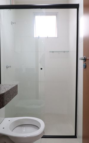Apartamento para alugar com 55m², 2 quartos e 1 vagaBanheiro Social