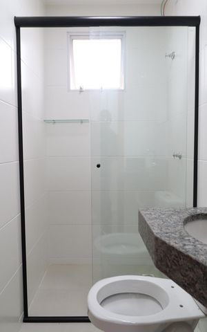 Apartamento para alugar com 55m², 2 quartos e 1 vagaBanheiro do Quarto 1