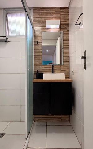 Apartamento à venda com 53m², 2 quartos e 1 vaga Apartamento à venda com 53m², 2 quartos e 1 vagaBanheiro