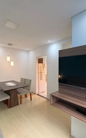 Apartamento à venda com 53m², 2 quartos e 1 vaga Apartamento à venda com 53m², 2 quartos e 1 vagaSala
