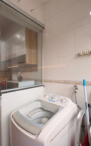 Apartamento à venda com 53m², 2 quartos e 1 vaga Apartamento à venda com 53m², 2 quartos e 1 vagaLavanderia