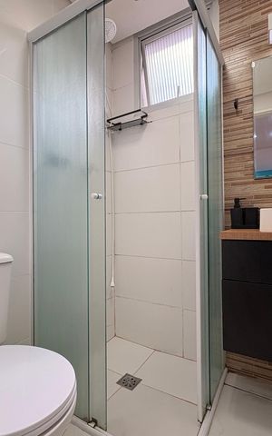Apartamento à venda com 53m², 2 quartos e 1 vaga Apartamento à venda com 53m², 2 quartos e 1 vagaBanheiro