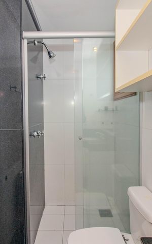 Apartamento para alugar com 201m², 3 quartos e 3 vagas Apartamento para alugar com 201m², 3 quartos e 3 vagasBanheiro da Suíte 1