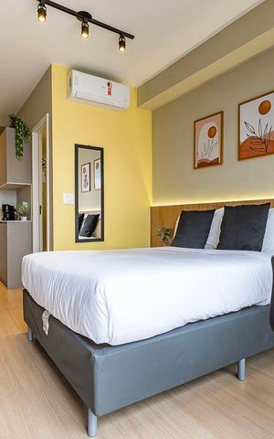 Studio para alugar com 24m², 1 quarto e sem vaga Studio para alugar com 24m², 1 quarto e sem vagaStudio